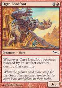 Ogro pies de plomo / Ogre Leadfoot